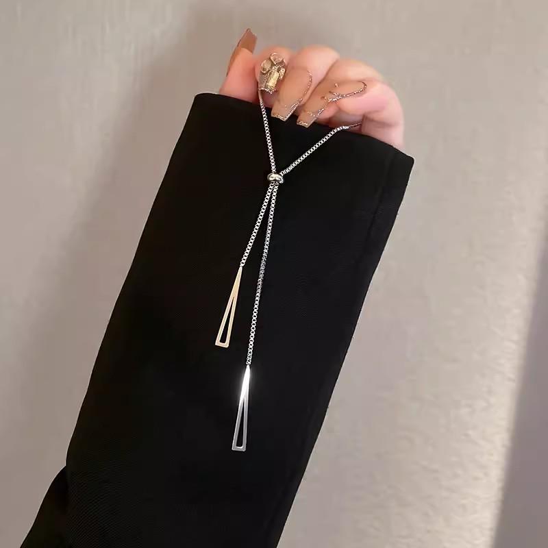 Love Heart Rivet Punk Choker Necklace - Y2K Subculture Clavicle Chain