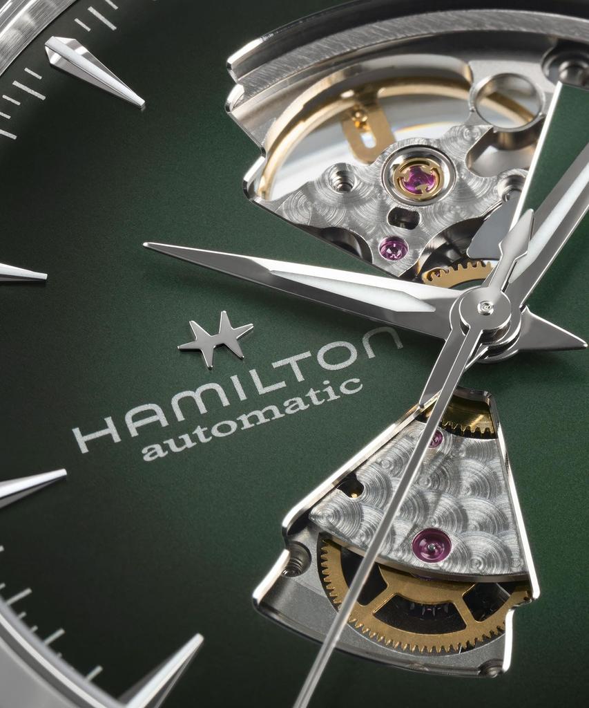 HAMILTON Official Jazzmaster Open Mechanical Official Import [Hamilton] Watch, Warranty, Heart, Automatic, H32705160, Gent,