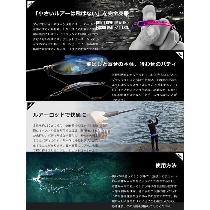 Jackall Jet Low Set 35g Shirasu Set