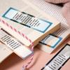30pcs Inspirational Floral Bookmarks Bulk Set for Graduation Back To School Classic Gift Cards