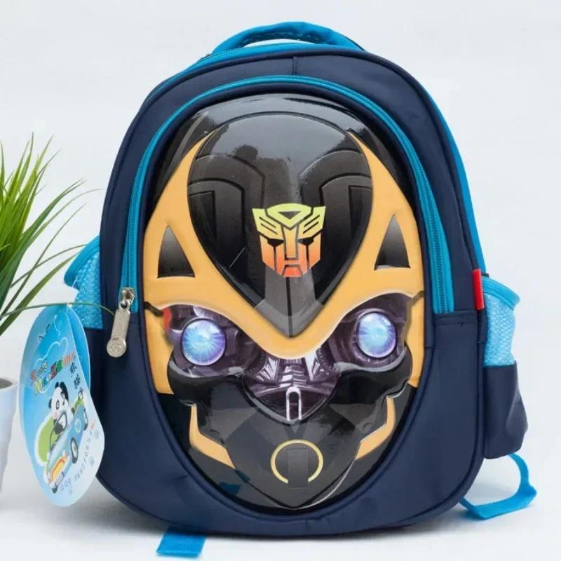 Transformerss 3D Mini Backpacks Bumblebee Optimus Prime Cosplay Waterproof School Bags Kawaii Backpack Mochila