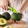 3-in-1 Avocado-Schneider Multifunktionaler Avocado-Schneider Entkerner Butter Obstschäler Schneider Orange Kiwi Obstschäler Küchenwerkzeug7