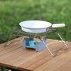 Stainless Steels Folding Cooking Rack Outdoor Camping Kettles Heating Rack Small Barbecue Grill Baking Tray Holder