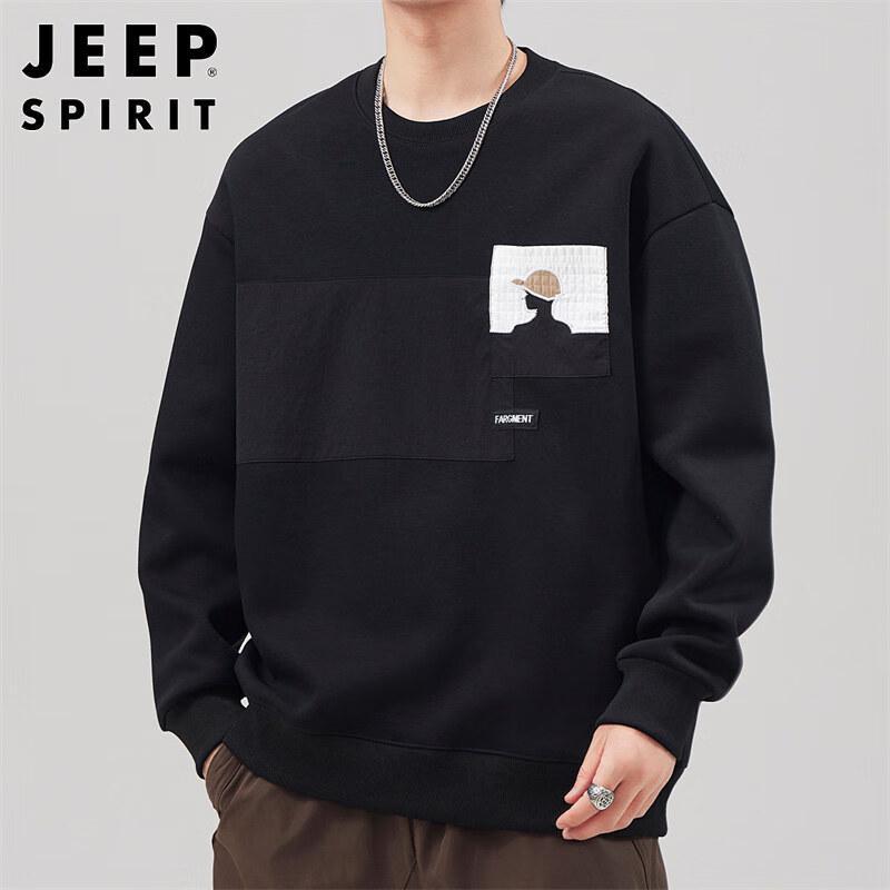 

Мужской осенне-зимний свитшот JEEP SPIRIT с круглым вырезом XL