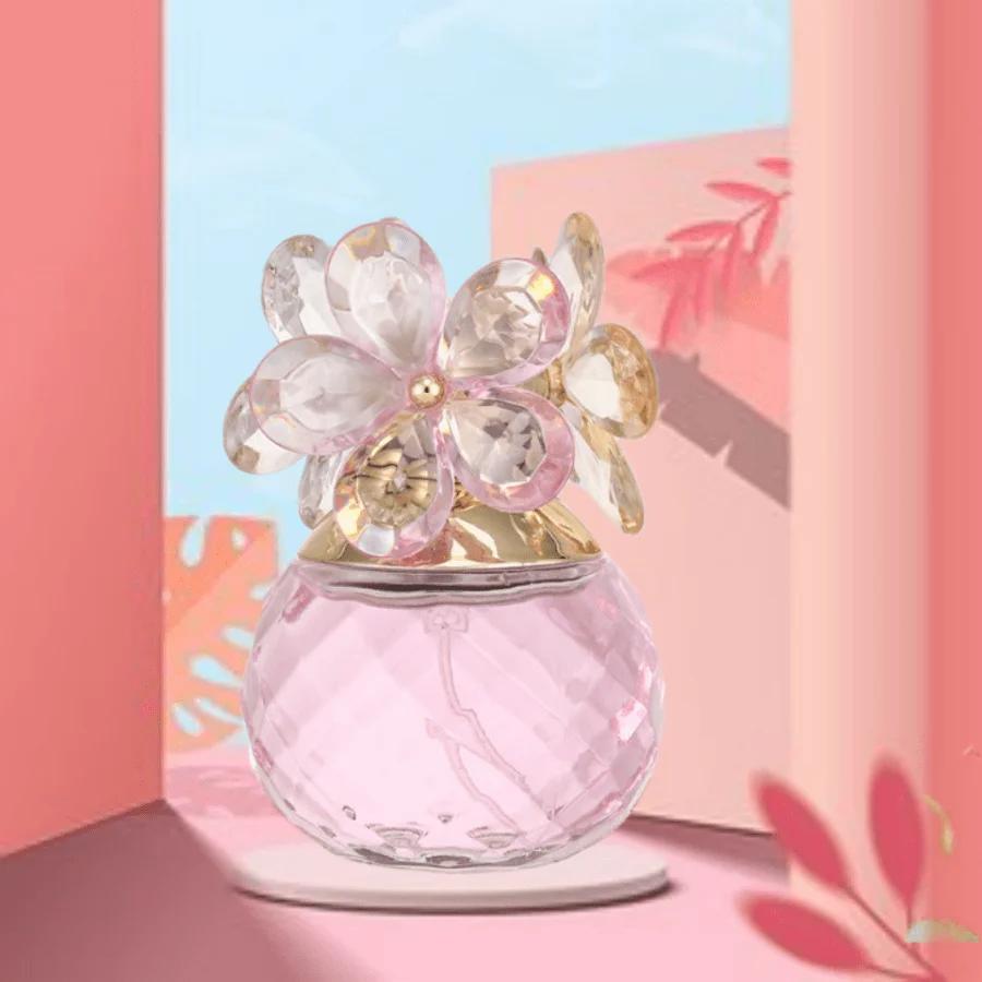 

60 мл французские подлинные женские духи, стойкий легкий аромат, духи для тела с цветами и счастьем 1pcs розовый