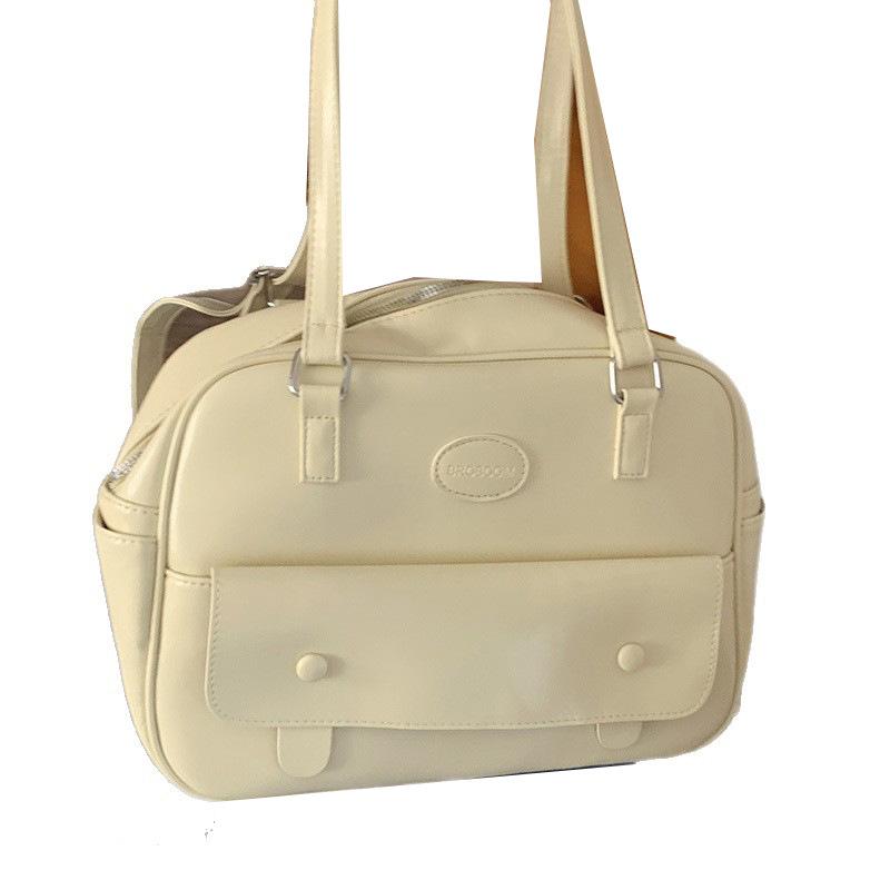 Underarm Briefcase Women's 2025 New Fashion College Style Backpack Large Capacity Shoulder Tote Bag