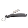 Stainless Steel Straight Beard Trimmer Rack Barber Manual Beard Trimmer Holder Face Grooming Tool for Men