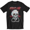 Men's Motley Crue Skull Cuffs 2 Slim Fit T-shirt Small Black