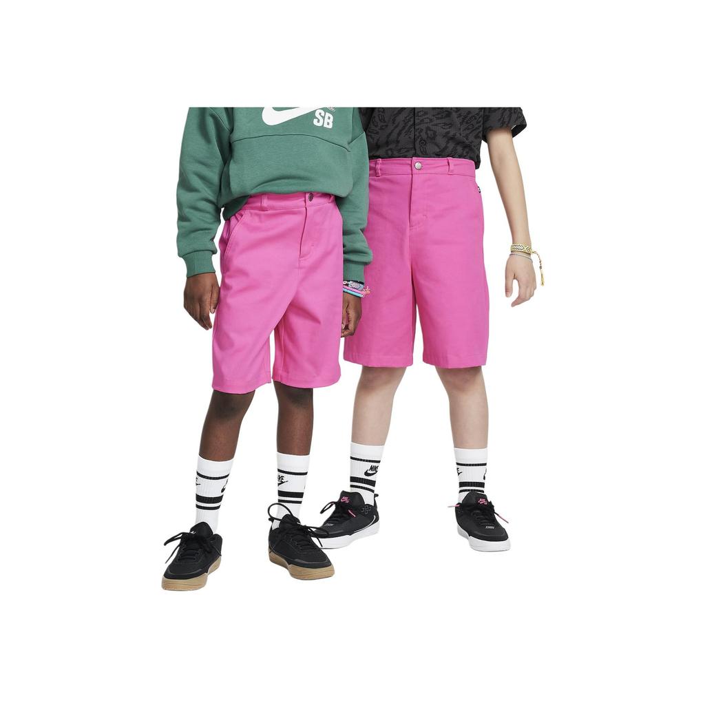 Nike Comfortable Breathable Casual Kids Shorts Kids Bottoms Alchemy-Pink Playful-Pink FN9217-605