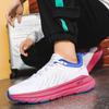 Hot-selling men's sneakers summer mesh breathable thick sole height increase running