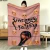 Melanie Martinez Print Flannel Blanket, High quality Comfortable for All Seasons, Home Decor, Warmth and Comfort, Perfect for Christmas Gifts