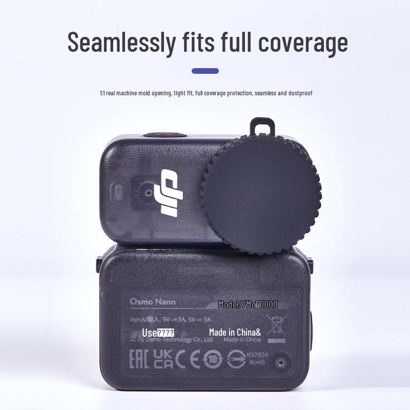 DJI Nano Aksiyon Kamerası Aksesuarları için Aishagull Silikon Lens Kapağı