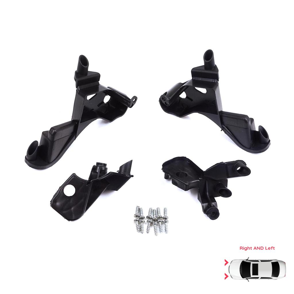 EHL574 Scheinwerferhalter-Montage, Reparaturhalterung, Lasche, links und rechts, für Citroen C4 MK2 B7 NC 2009–2018 DS4 MK1 NX 2010–2015