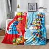 Cute cartoon Super Zings blankets picnic blanket Warm Flannel blankets Soft and comfortable blanket bed linings Birthday Gift