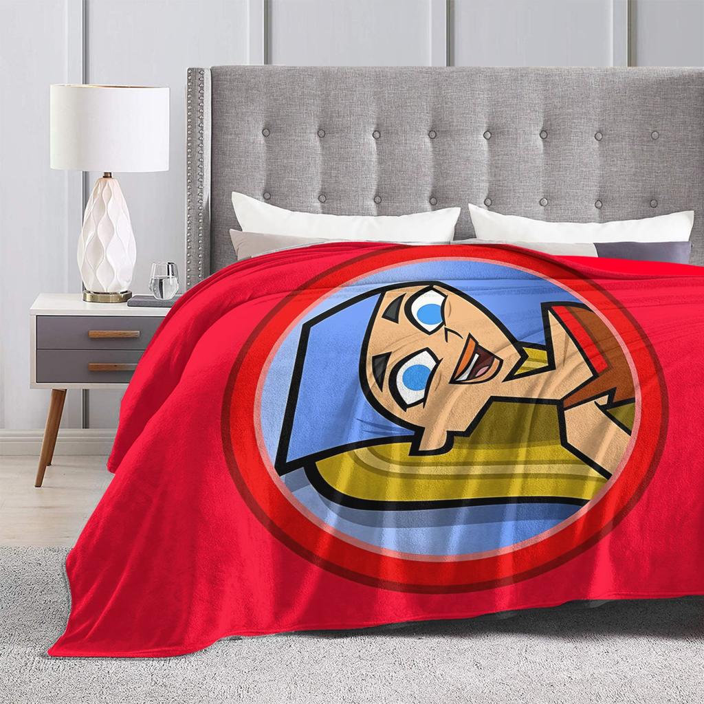 Totals Dramas Island Icon - Lindsay Blanket Fleece Decoration Portable Warm Throw Blankets for Home Couch Bedspread
