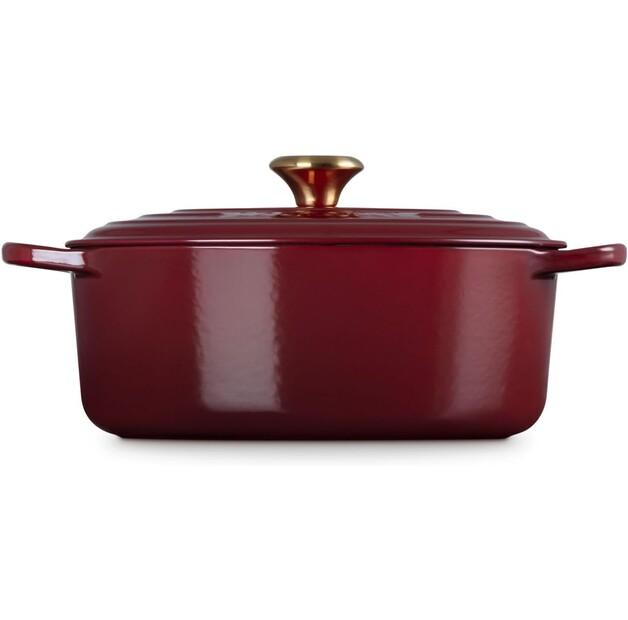Cast Iron Roaster Le Creuset Signature Oval 29 Cm Garnet 4.7 L (21178299494441)