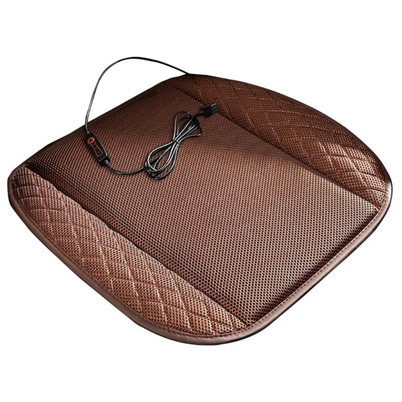 Car Ventilation Cushion Single Piece Summer Usb Cooling Air Flow Cooling Pad Heat Dissipation Truck Cushion Office Seat