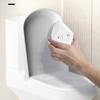 Nettoyant auto-adhésif pour cuvette de toilette avec lumière UV Installation facile Rechargeable Activé par détecteur de mouvement Lumière pour couvercle de toilette