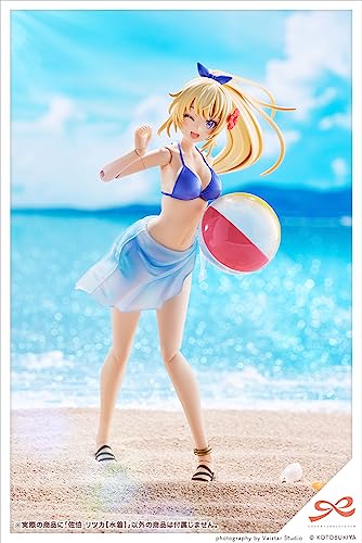 Sousai Shojo Teien Ritsuka Saeki Swimsuit Version 1/10 Scale Plastic Model Kit - 158mm
