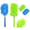 Retractable Flexible Chenille Dust Removal Duster Brush Microfiber Cleaning Tool