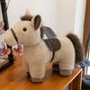 Simulation Zodiac War Horse Plush Toy Children's New Year's Gift