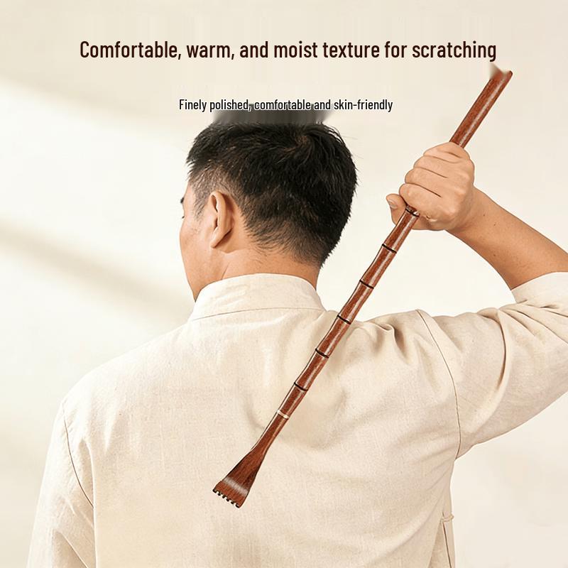 Grattoir à dos en bois Huanghuali