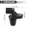 Pack of 2 for Honda Accord 2003-2007 NO.37510-RAA-A01 Camshaft Position Sensor