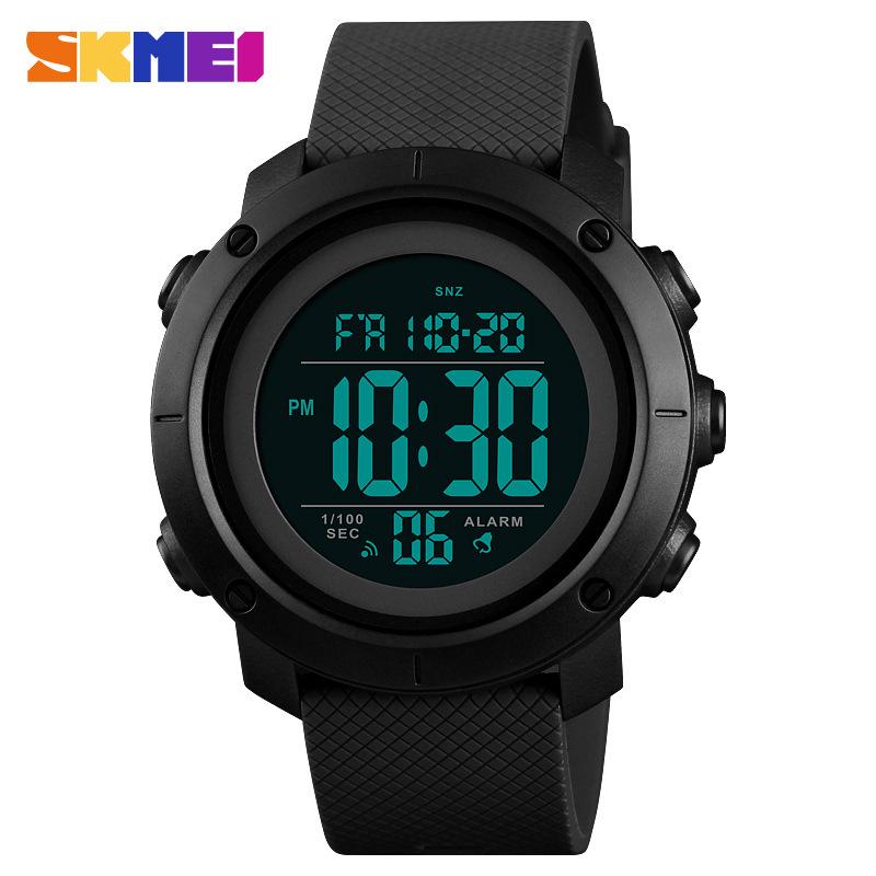 Countdown male student electronic watch, men's multi-function dual-display sports watch
