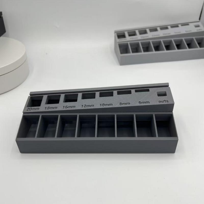 M3 Schraubenbolzen Längen Sortierschale 3D-gedruckter kratzfester Hardware-Organizer für RC-Auto-Reparaturarbeiten