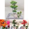 Artificial Peach Branch Plant Decor With Plastic Material For Home And Events