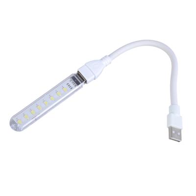 USB LED-Licht mit 8 LEDs und biegsamem Schlauch für Camping, Angeln, Auto, Studentenwohnheime und Schlafzimmer Weit verbreitet