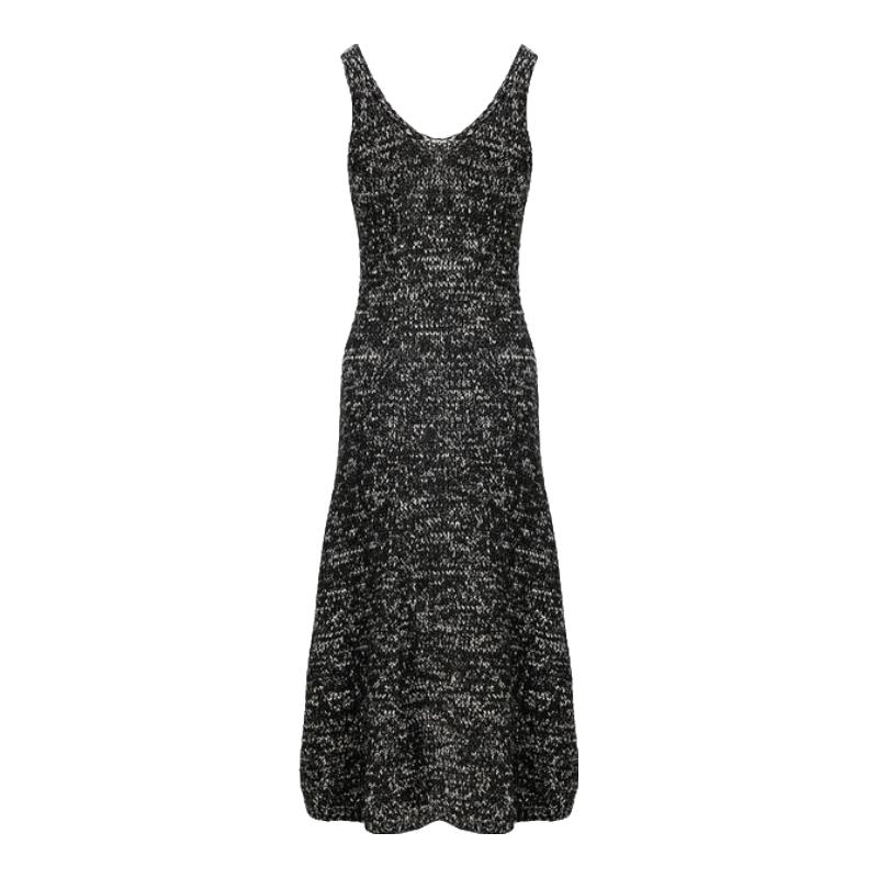 

Женское платье-сарафан из фактурного трикотажа UR L