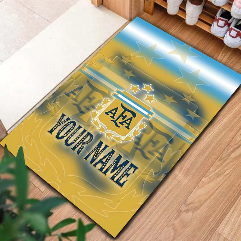 Argentina Champions Custom Name Carpet Rug For Living Room Bedroom Home Sofa Decoration Kids Play Nonslip Floor Mat