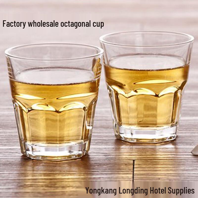 Octagonal PC Drinking Glasses