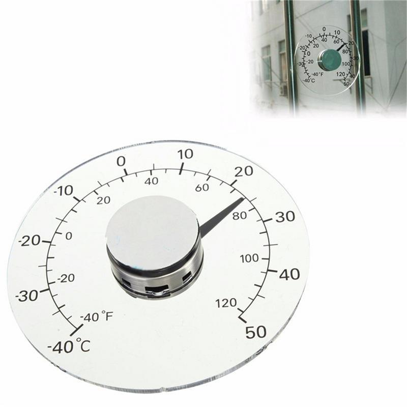 Buy Outdoor Thermometer Leadfree Batteryfree Selfadhesive Transparent Waterproof Home