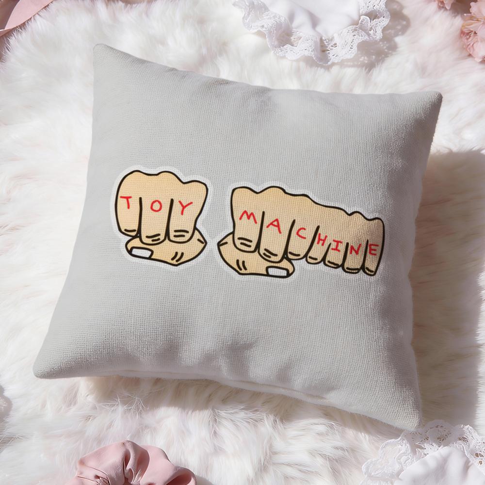 T-Toy MachineS Skate Cushion Cover Premium Comfort Reversible Pillow Cove -Two In One Design for Any Room & Car Interior