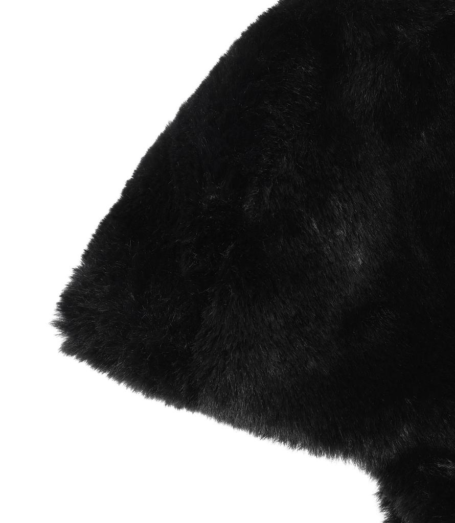 NICEGHOSTCLUB Fur Earcap Beanie_Black(Ng2Ffuab25A)