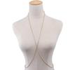 Sizzling Rhinestone Body Chain with Open Chest Design for Nightclubs