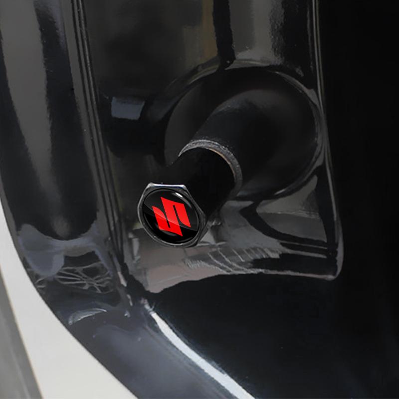 4ks Krytky ventilov kolies pneumatík auta Kryty stoniek pneumatík Vodotesné proti prachu pre Suzuki BURGMAN DRZ GSXF SV 650 B-King GSR GSR750 GSR600