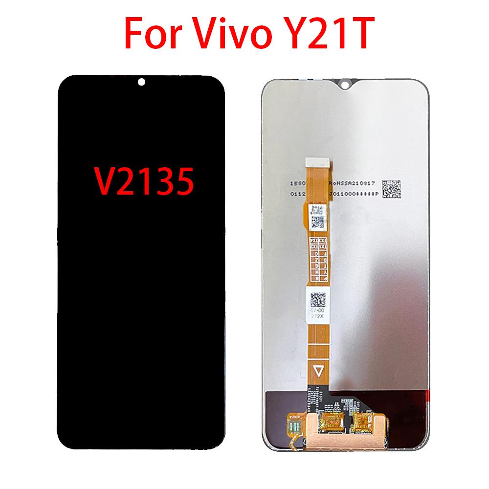 

6,51 ЖК-экран для Vivo Y21T V2135, ЖК-дисплей, дигитайзер сенсорного экрана, полная сборка, запасная часть + инструменты
