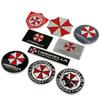 For Audi RS3 3D Aluminum Umbrella Corporation Badge Stickers Car Trunk Body Decorations Decal Accessories for Audi Renault Honda Volvo Skoda