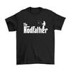 The Rodfather Tee; Funny Fishing Joke Gift for Men Women Unisex T-Shirt