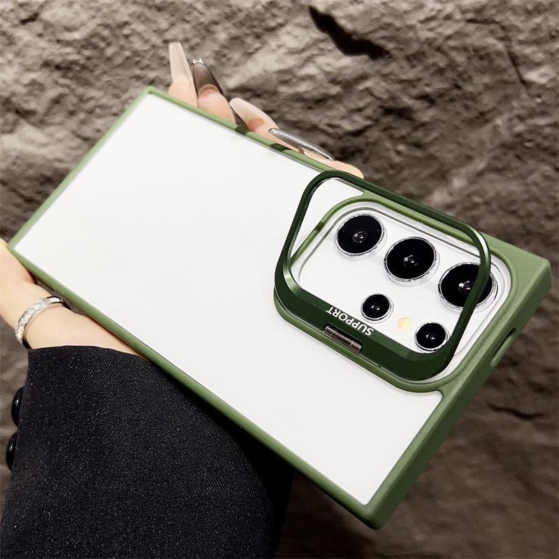 Lens holder Samsung S25ultra mobile phone case for s24plus/s23 transparent s24fe22