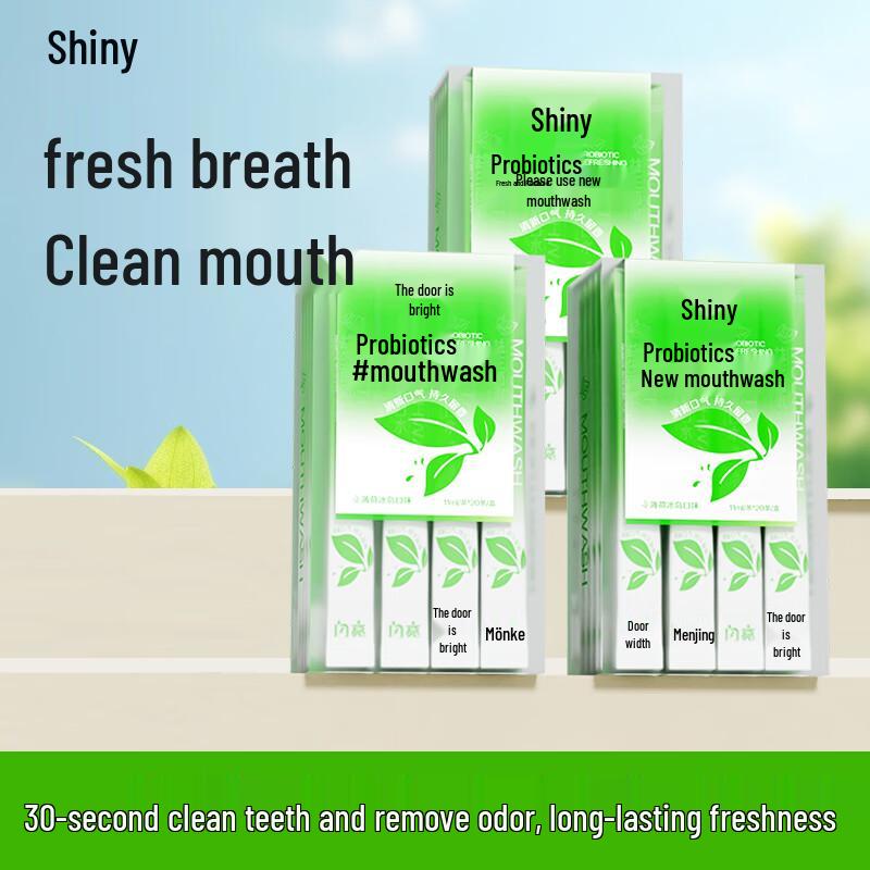 Shining Probiotic Portable Mouthwash Strips