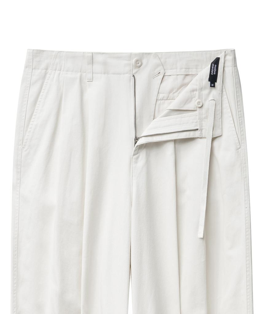 MUSINSA STANDARD Cotton Wide Balloon Pants [Cream]