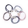 5pcs Korean Fashion Pearl Elastic Hair Bands Women Girls Hair Ties Rope Headwear Children Kids Hair Accessories