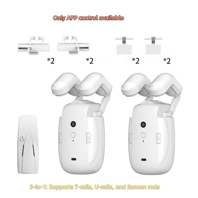 WiFi Curtain Robot, Smart Home Curtain Assistant, Remote-controlled Automatic Smart Electric Curtain Motor