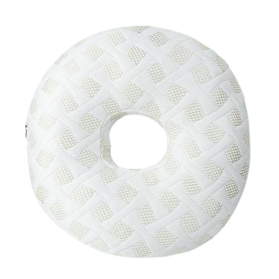 Poduszka do przekłuwania uszu dla osób śpiących na boku Miękka poduszka typu donut z otworem do łagodzenia bólu ucha Odleżyny Poduszka w kształcie litery O do spania na boku dla dorosłych