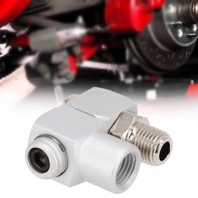 1pc 12.5mm Swivel Air Connector Swivel Air Hose Connector Adapter Pneumatic Aluminum Alloy Tool Used For Compressor Car