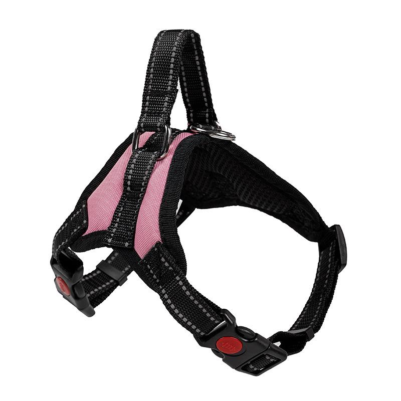 Popular Saddle-Style Chest Harness for Medium To Large Breeds: Teddy, Corgi, Golden Retriever, Samoyed.